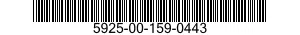 5925-00-159-0443  5925001590443 001590443