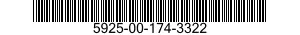 5925-00-174-3322  5925001743322 001743322