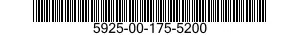 5925-00-175-5200  5925001755200 001755200