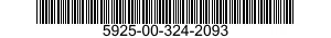 5925-00-324-2093  5925003242093 003242093