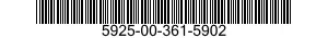 5925-00-361-5902  5925003615902 003615902