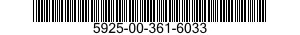5925-00-361-6033  5925003616033 003616033