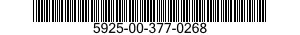 5925-00-377-0268  5925003770268 003770268