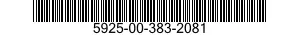5925-00-383-2081  5925003832081 003832081