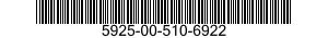 5925-00-510-6922 SPRING,FLAT,HINGE 5925005106922 005106922