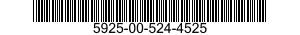 5925-00-524-4525  5925005244525 005244525