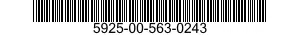 5925-00-563-0243  5925005630243 005630243