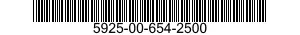 5925-00-654-2500  5925006542500 006542500
