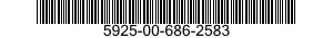 5925-00-686-2583  5925006862583 006862583