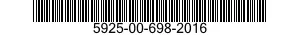 5925-00-698-2016  5925006982016 006982016