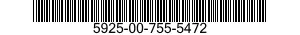 5925-00-755-5472  5925007555472 007555472
