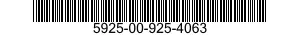 5925-00-925-4063  5925009254063 009254063