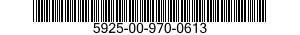5925-00-970-0613  5925009700613 009700613