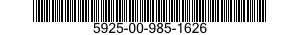 5925-00-985-1626  5925009851626 009851626