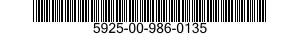 5925-00-986-0135  5925009860135 009860135