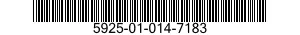 5925-01-014-7183 CIRCUIT BREAKER BOX SUBASSEMBLY 5925010147183 010147183