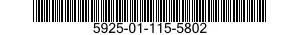 5925-01-115-5802  5925011155802 011155802