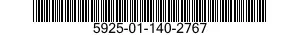 5925-01-140-2767 CIRCUIT BREAKER 5925011402767 011402767