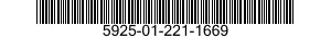 5925-01-221-1669 CIRCUIT BREAKER 5925012211669 012211669