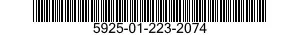 5925-01-223-2074  5925012232074 012232074