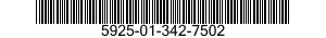 5925-01-342-7502 CIRCUIT BREAKER BOX 5925013427502 013427502