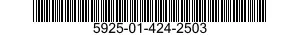 5925-01-424-2503 CIRCUIT BREAKER BOX 5925014242503 014242503