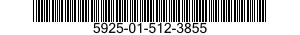 5925-01-512-3855 CIRCUIT BREAKER BOX 5925015123855 015123855