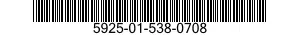 5925-01-538-0708 CIRCUIT BREAKER 5925015380708 015380708