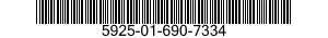 5925-01-690-7334 BASE,CIRCUIT BREAKER 5925016907334 016907334