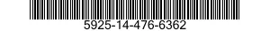 5925-14-476-6362 CIRCUIT BREAKER BOX 5925144766362 144766362