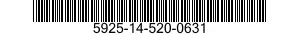 5925-14-520-0631 CIRCUIT BREAKER BOX 5925145200631 145200631