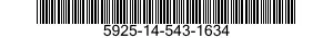 5925-14-543-1634 CIRCUIT BREAKER BOX 5925145431634 145431634