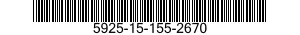 5925-15-155-2670 CIRCUIT BREAKER SUBASSEMBLY 5925151552670 151552670