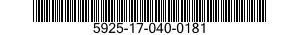 5925-17-040-0181 SOCLES,3 POLES 5925170400181 170400181