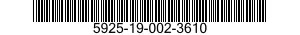 5925-19-002-3610 CIRCUIT BREAKER 5925190023610 190023610