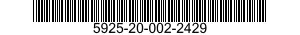 5925-20-002-2429 CIRCUIT BREAKER BOX 5925200022429 200022429