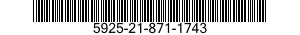 5925-21-871-1743 CIRCUIT BREAKER 5925218711743 218711743