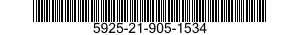 5925-21-905-1534 CIRCUIT BREAKER BOX 5925219051534 219051534