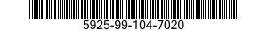 5925-99-104-7020  5925991047020 991047020