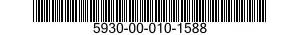 5930-00-010-1588 SWITCH,SENSITIVE 5930000101588 000101588