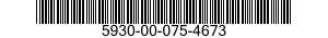 5930-00-075-4673 SWITCH,MERCURY 5930000754673 000754673