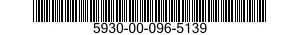 5930-00-096-5139 SWITCH ASSEMBLY 5930000965139 000965139
