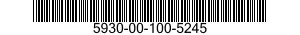 5930-00-100-5245 SWITCH,ROTARY 5930001005245 001005245