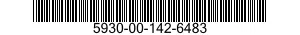 5930-00-142-6483 SWITCH,TOGGLE 5930001426483 001426483