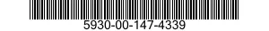 5930-00-147-4339 SWITCH,PUSH 5930001474339 001474339