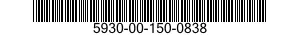 5930-00-150-0838  5930001500838 001500838