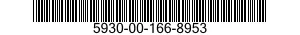 5930-00-166-8953 SWITCH,ROTARY 5930001668953 001668953