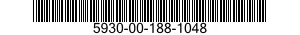 5930-00-188-1048 SWITCH,TOGGLE 5930001881048 001881048