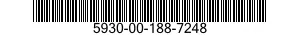 5930-00-188-7248 SWITCH,TOGGLE 5930001887248 001887248
