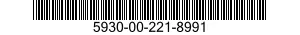 5930-00-221-8991 SWITCH,PUSH 5930002218991 002218991